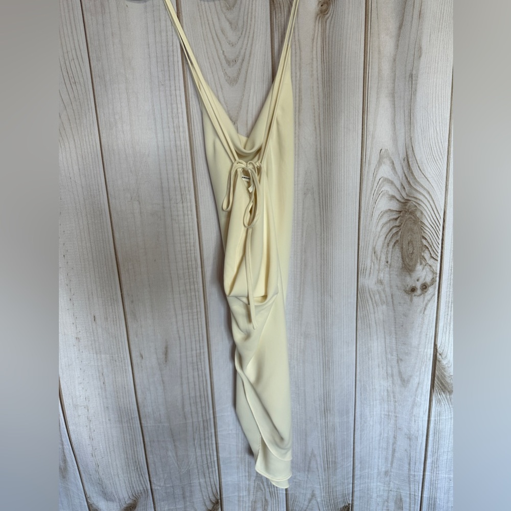 Amanda Uprichard Janet Dress Ivory Size Large Sexy Cocktail - Picture 7 of 14